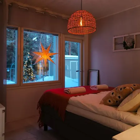 Korento - Private With Sauna & Lappish-style Grill Hut * ロヴァニエミ