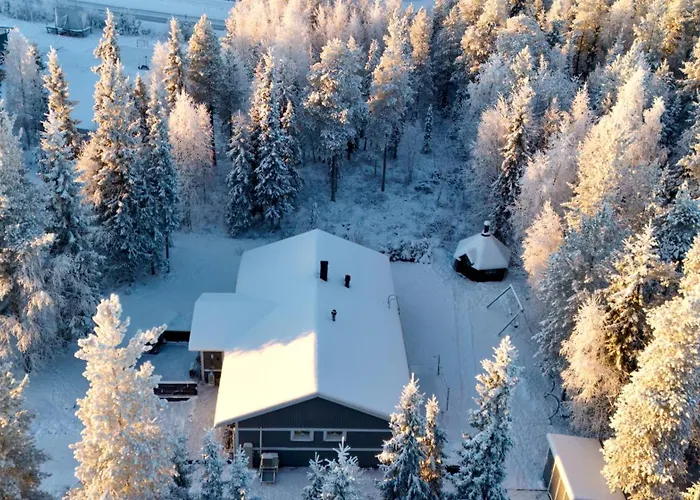 Appartement Korento - Private With Sauna & Lappish-style Grill Hut *