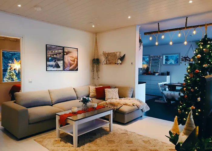 Korento - Private With Sauna & Lappish-style Grill Hut Апартаменты Рованиеми